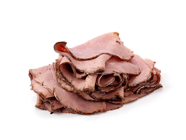 Sliced Deli Roast Beef -Photographed on Hasselblad H3D-39mb Camera